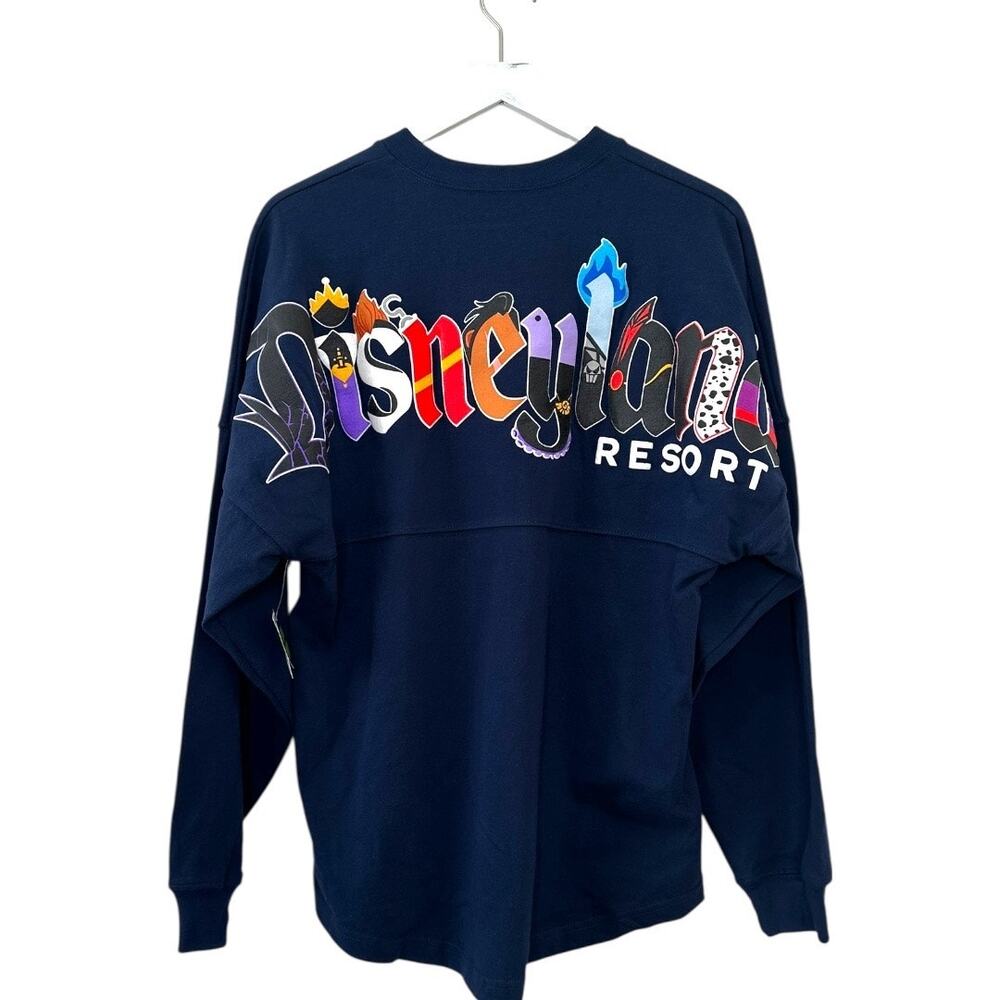 NWT  DisneyParks Disneyland Villains Spirit Jersey Glow In The Dark Size Small